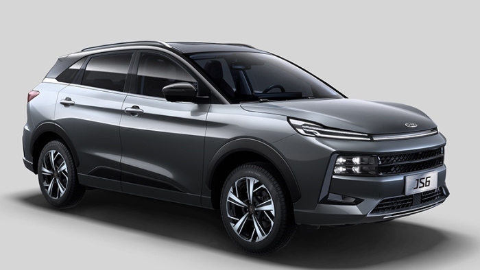 JAC JS6 в новой топовой комплектации для России